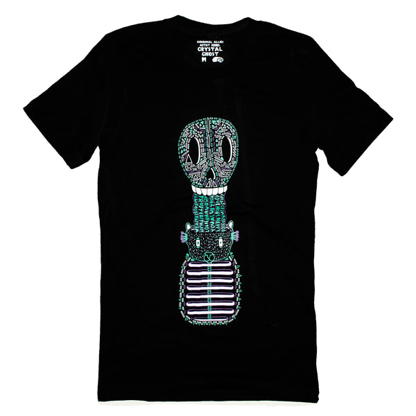 CRYSTAL GHOST "KNOWLEDGE" ARTIST SERIES T-SHIRT